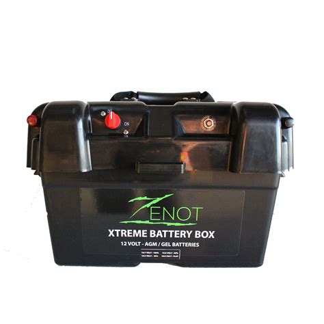 dual 12v battery box